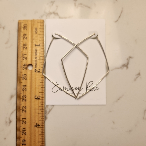 Jameson Rae Diamond Threader Earings - Picture 2 of 2